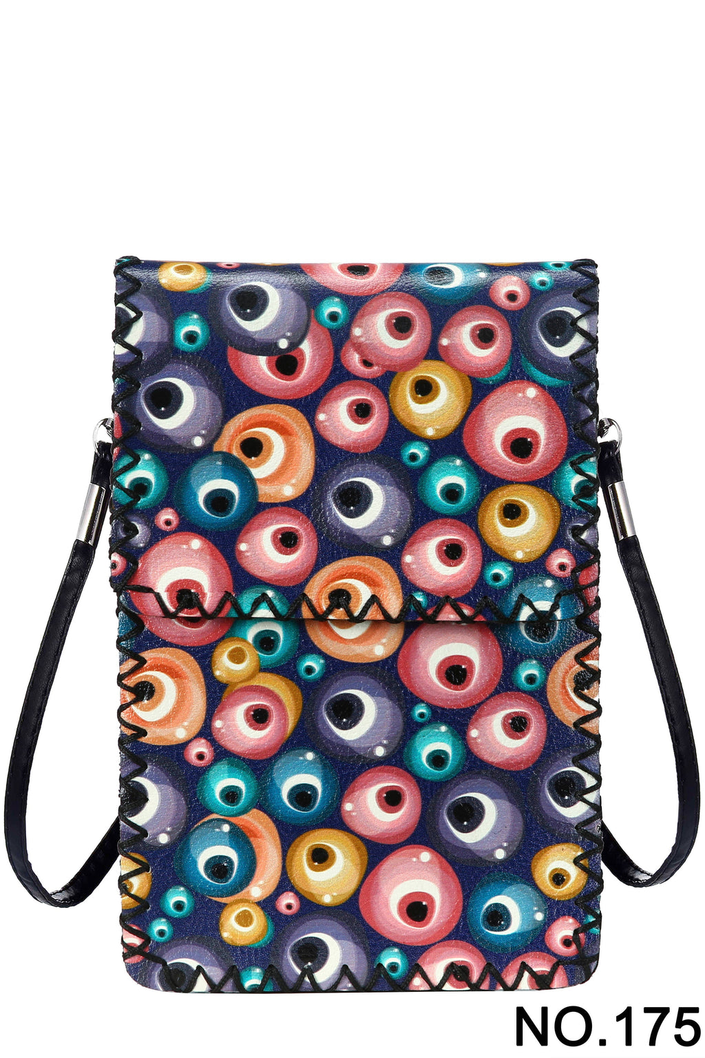Evil Eyes Print Crossbody Bag HB0580 - No. 175 - view 2