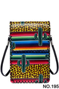 Leopard and Cactus Print Crossbody Bag HB0580 - No. 195 - view 2