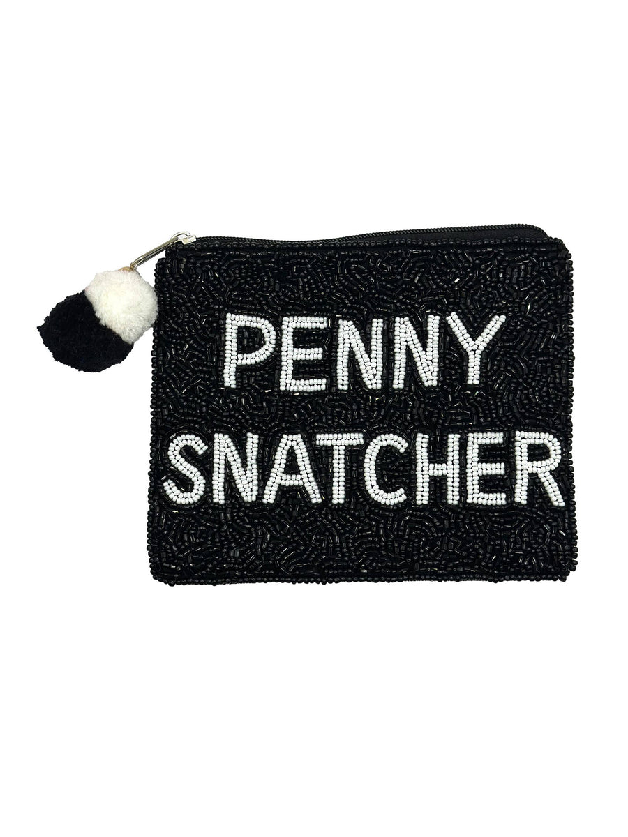Penny Snatcher Beaded Pouch LAC-CP-1322