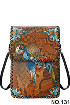 Pointer Dog Print Crossbody Bag HB0580 - No. 131 BR - view 2