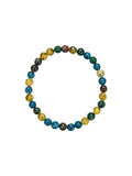 Color-Treated Kambaba Jasper Stone Stretch Bracelet B2028-6MM