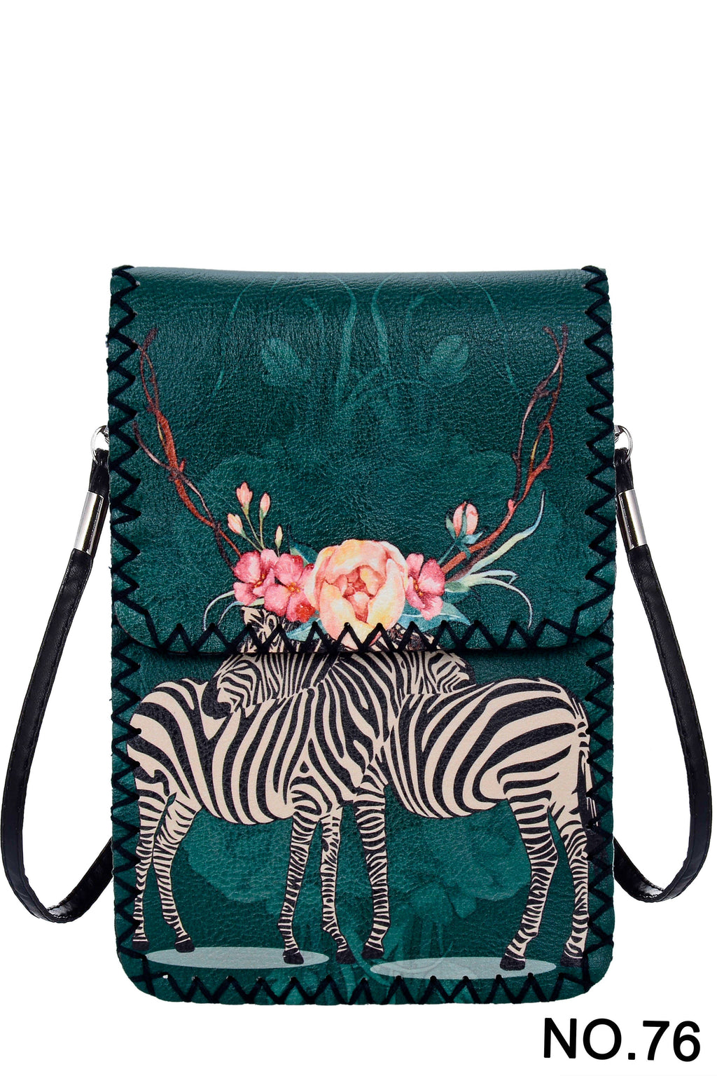 Zebra Print Crossbody Bag HB0580 - No. 76 - view 2