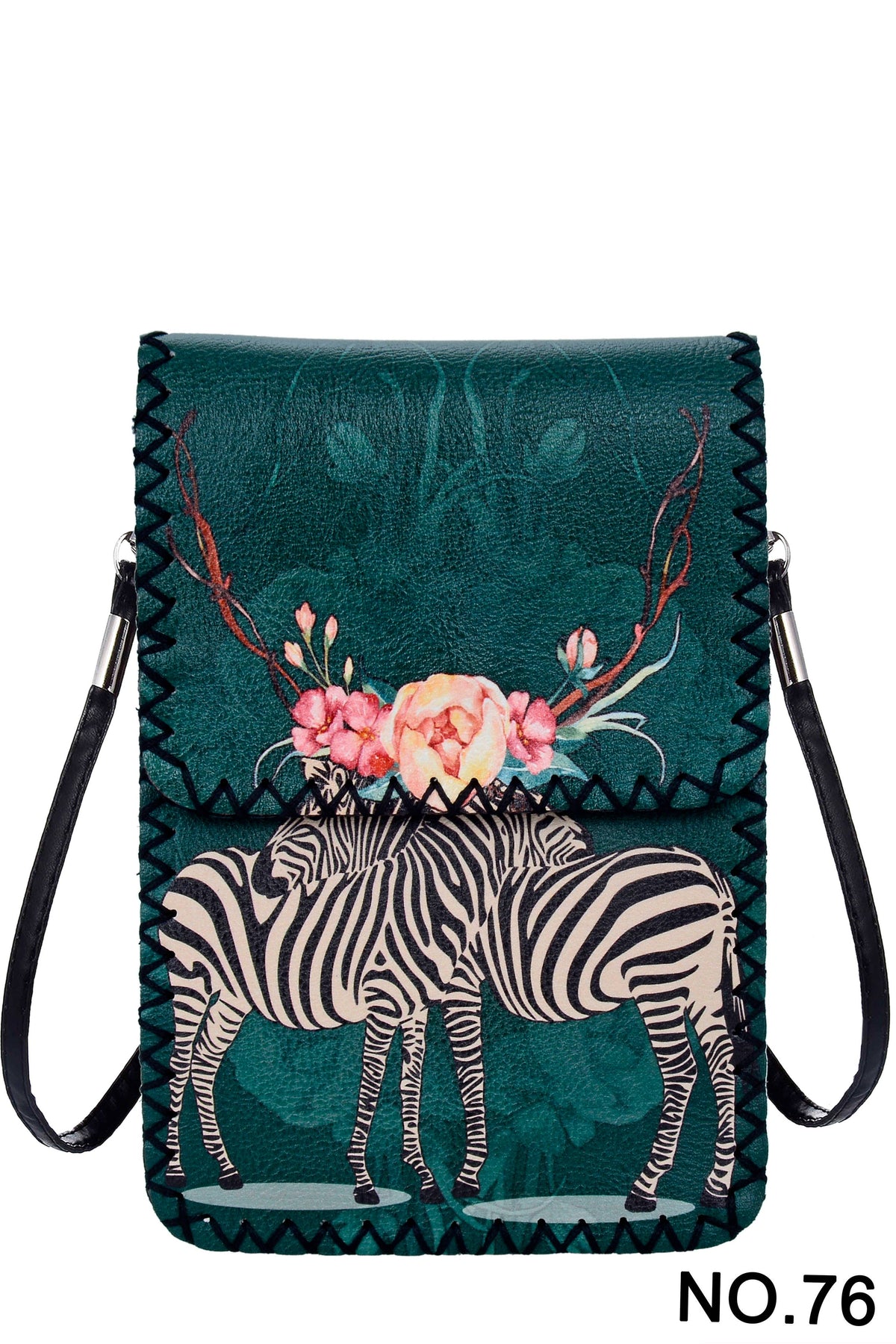 Zebra Print Crossbody Bag HB0580 - No. 76 - view 2