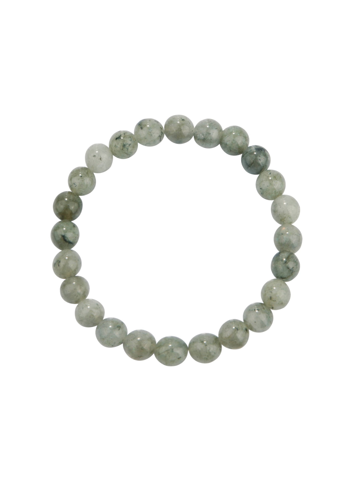 Labradorite Stone Stretch Bracelet B2050-12MM