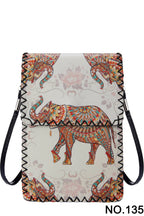Elephant Print Crossbody HB0580 - No. 135 - view 2