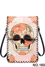Floral Skull Printed Crossbody HB0580 - No. 160 - view 2
