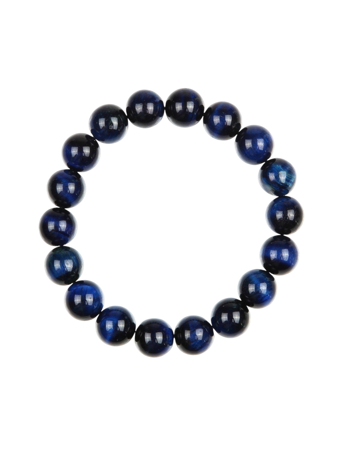 Blue Tiger Eye Stone Stretch Bracelet B2970-10MM