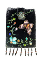 Butterfly Rectangular Velvet Crossbody VBG15-BU - view 10