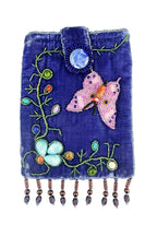 Butterfly Rectangular Velvet Crossbody VBG15-BU - view 3