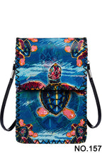 Sea Turtle Printed Crossbody HB0580 - No. 157 - view 2
