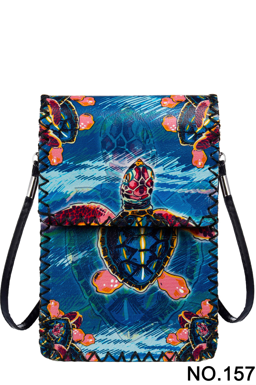 Sea Turtle Printed Crossbody HB0580 - No. 157