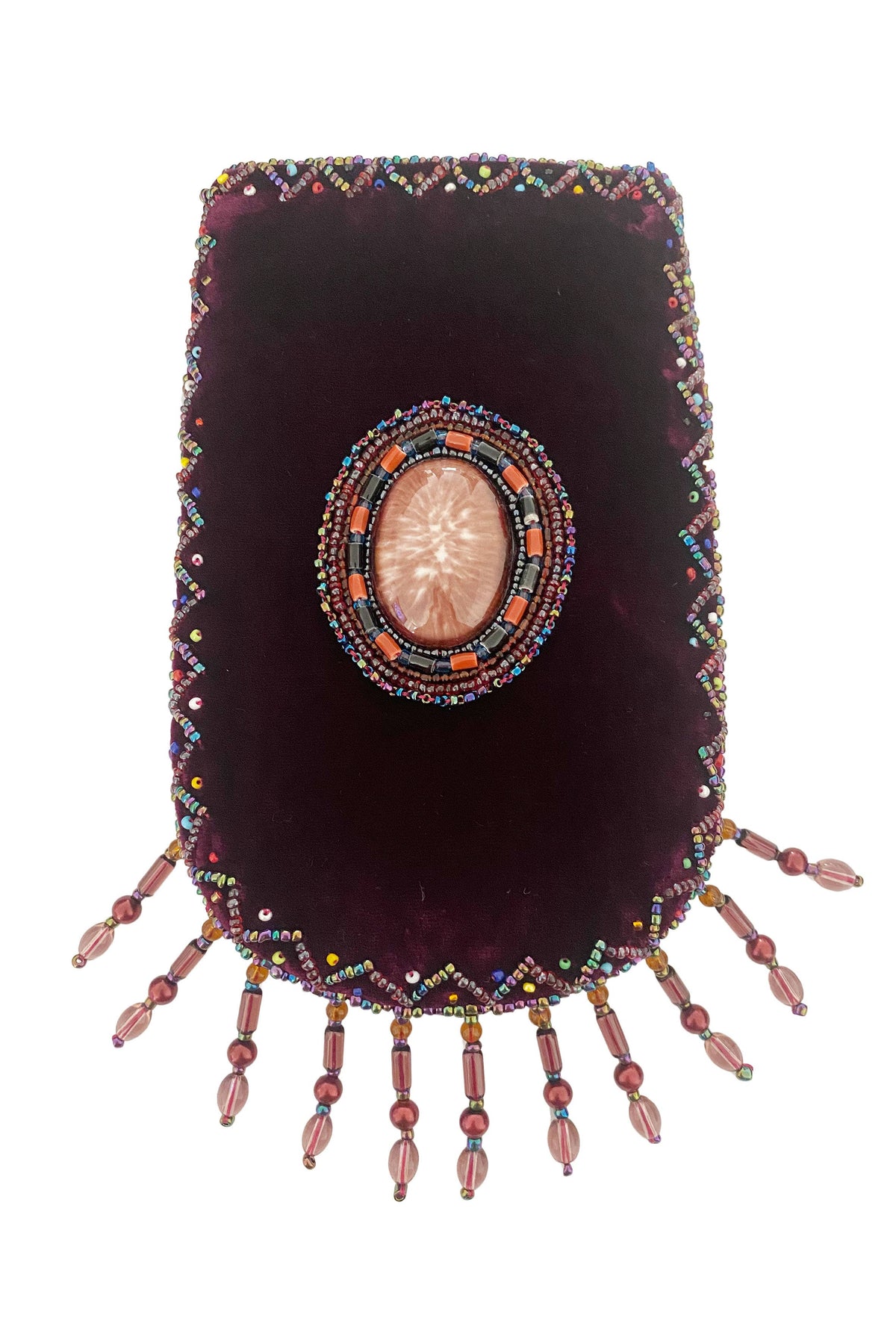 Gem Pattern Velvet Crossbody Bags VXL0609-Gem - view 9