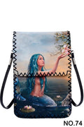 Mermaid Printed Crossbody HB0580 - No. 74