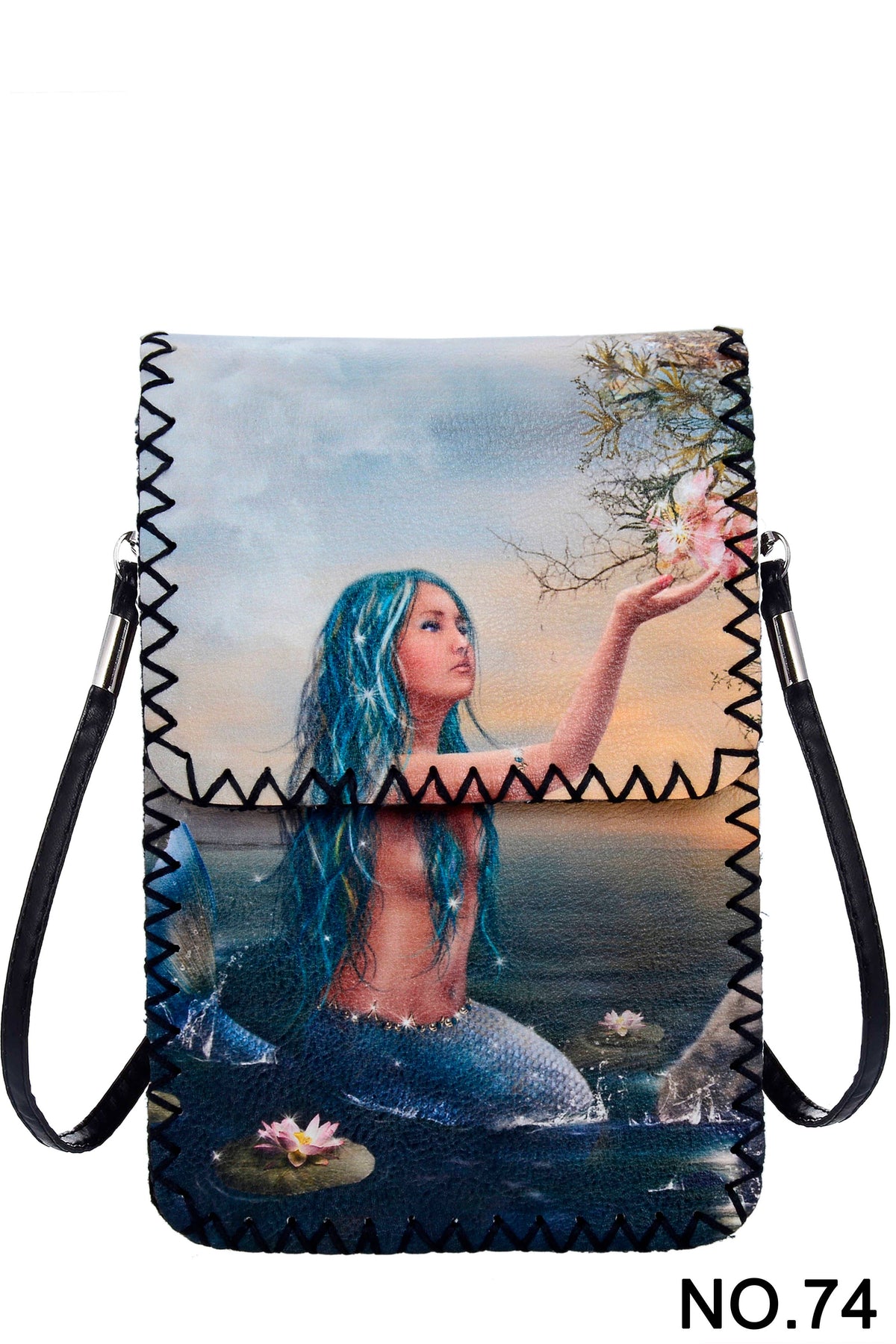 Mermaid Printed Crossbody HB0580 - No. 74