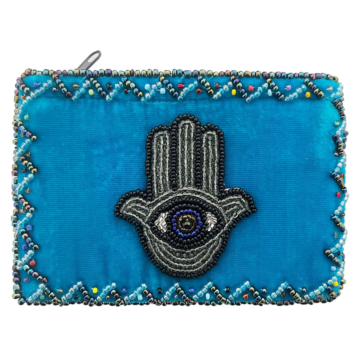 Palm Rectangle Velvet Coin Purse V0701 - view 5