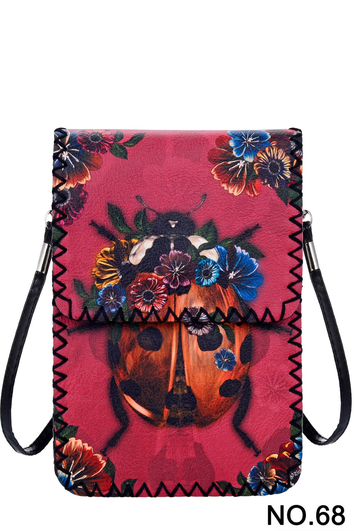 Ladybug Printed Crossbody HB0580 - No. 68 - view 2