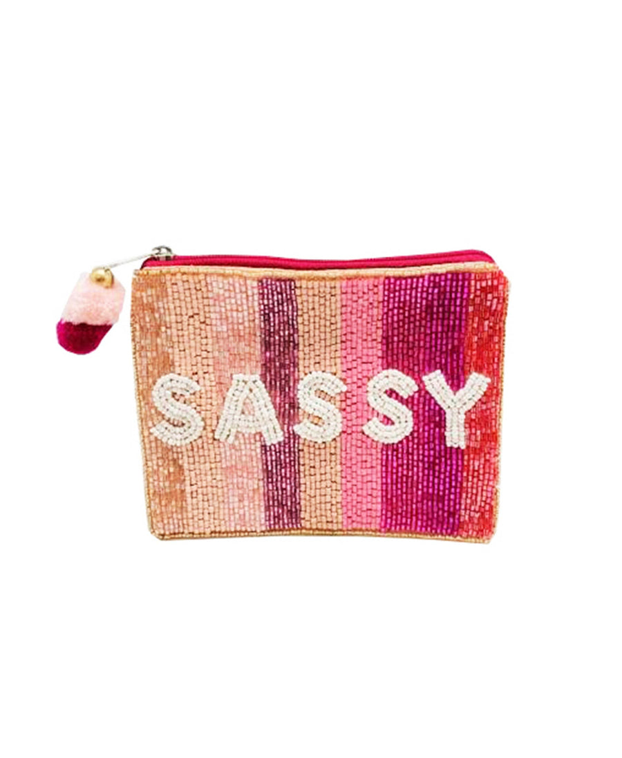 Sassy Beaded Pouch LAC-CP-1045