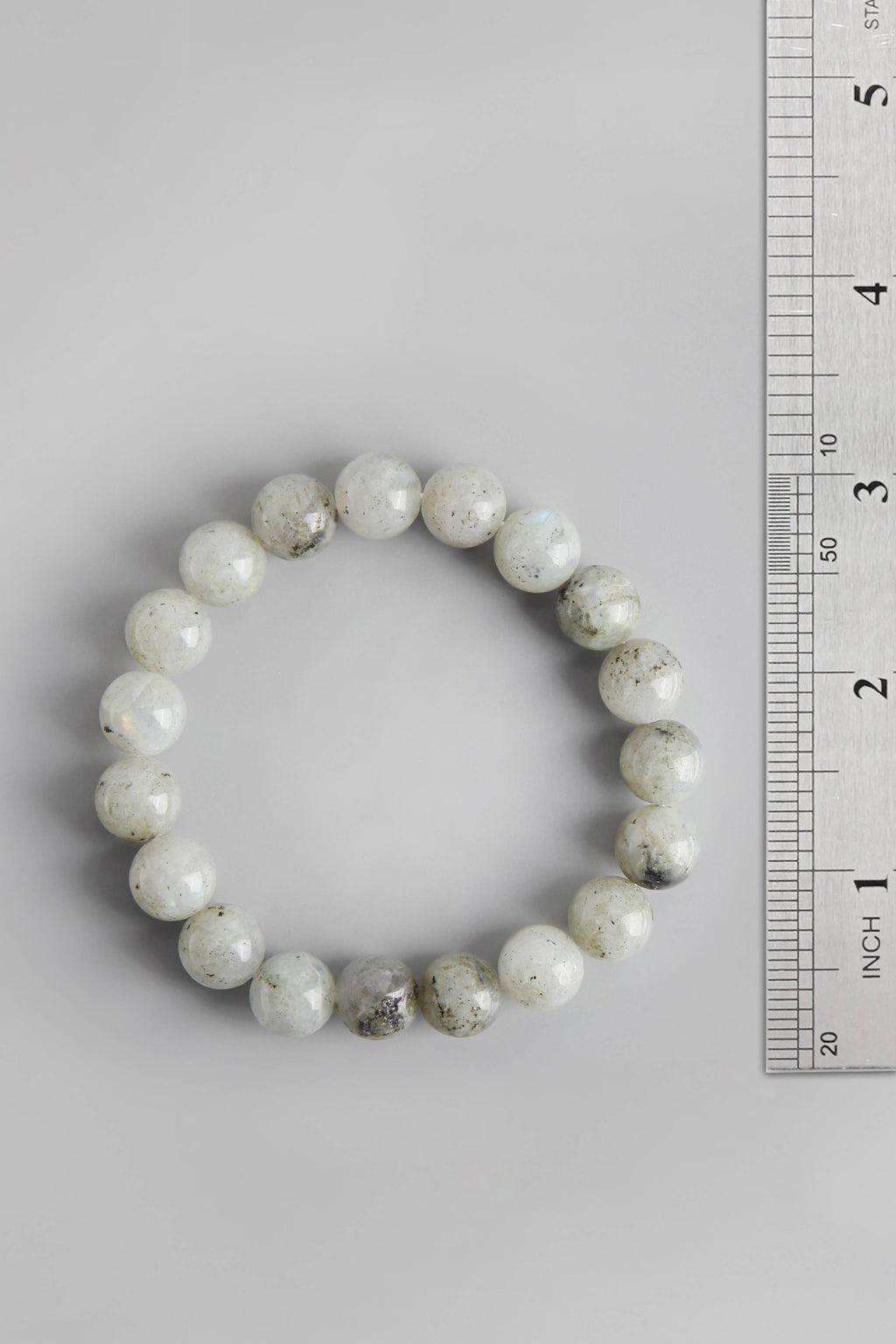 Labradorite Stone Stretch Bracelet B2050-6MM - view 5