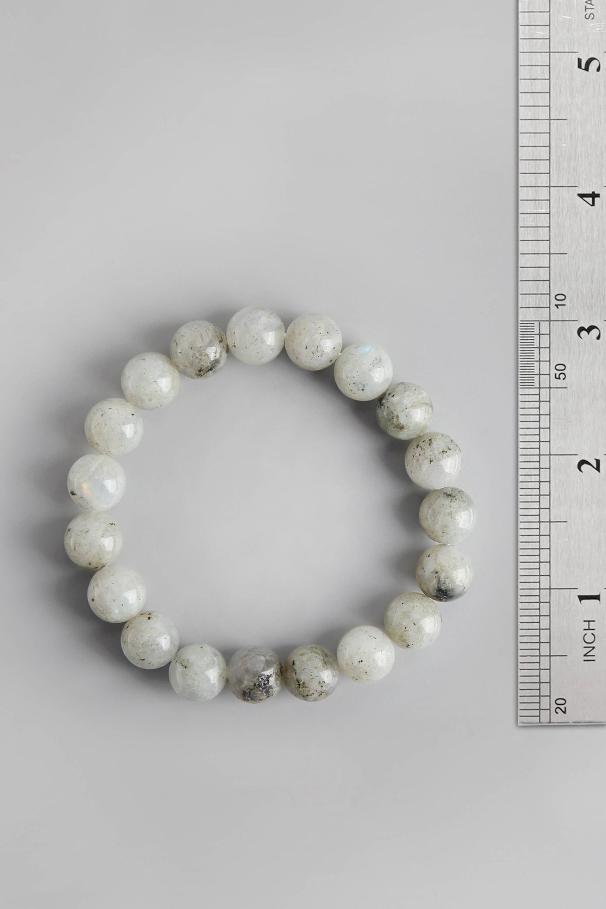 Labradorite Stone Stretch Bracelet B2050-6MM - view 5