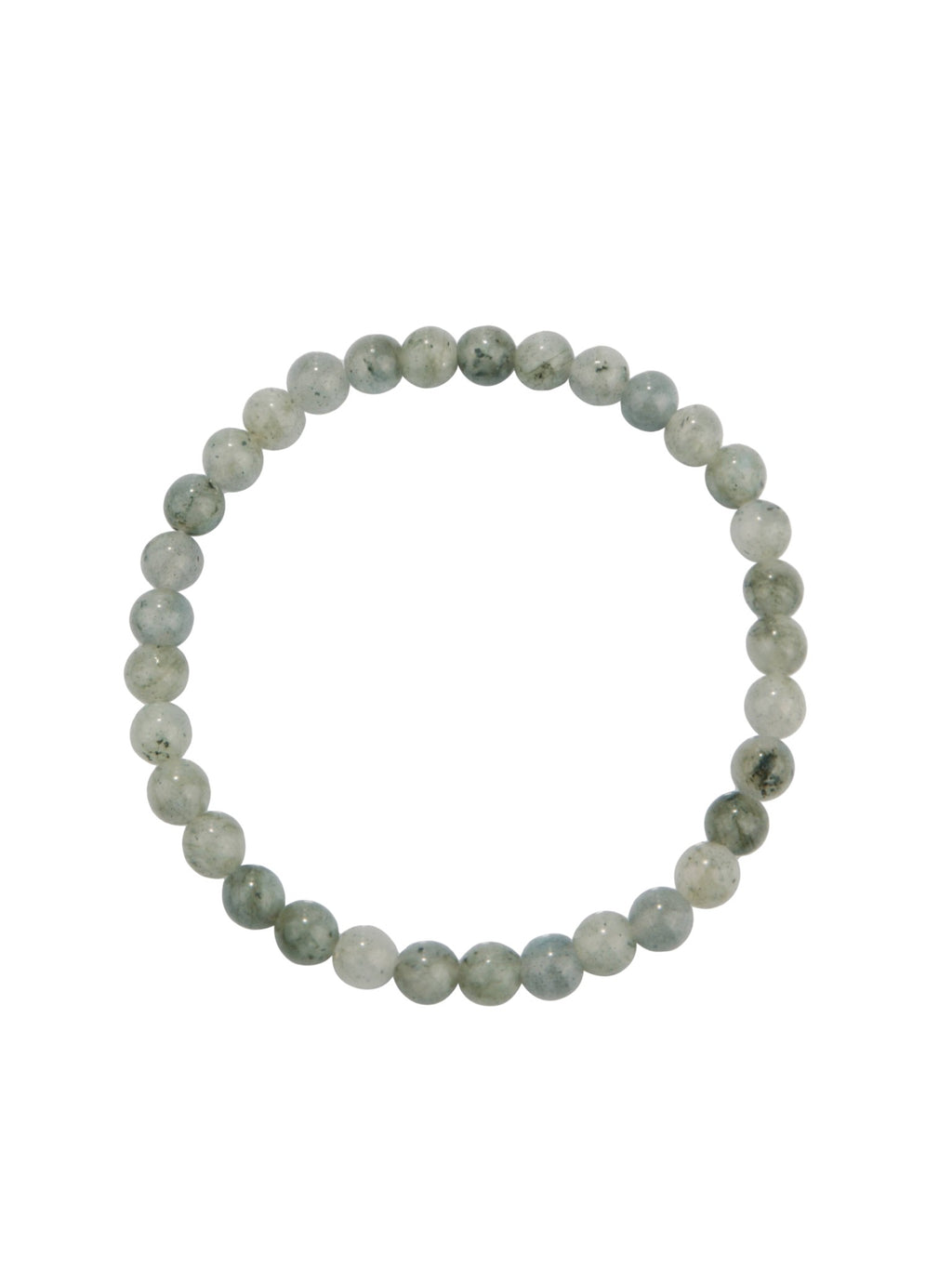 Labradorite Stone Stretch Bracelet B2050-12MM - view 2