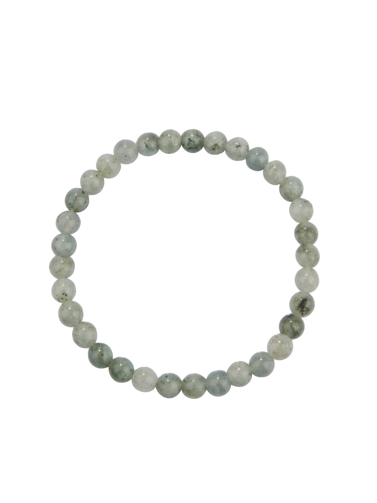 Labradorite Stone Stretch Bracelet B2050-12MM - view 2
