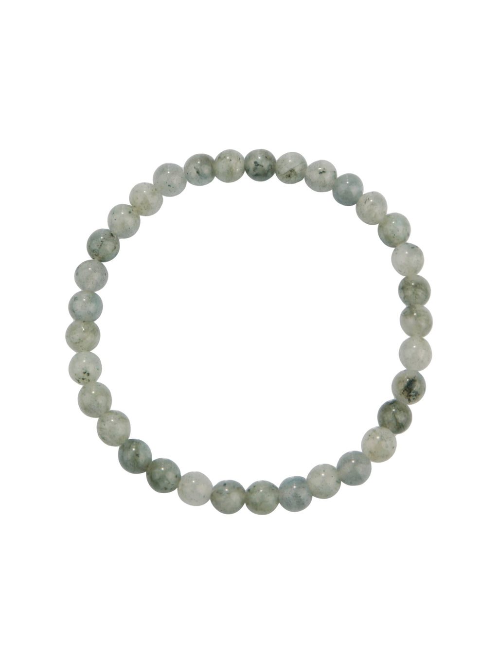 Labradorite Stone Stretch Bracelet B2050-4MM - view 3