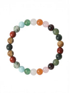 Mixed Stone Stretch Bracelet B2075-8MM - view 6