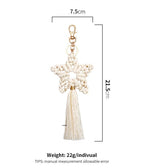 Star Braided Tassel Keychain K1275 - view 2