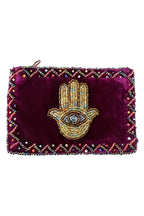 Palm Rectangle Velvet Coin Purse V0701 - view 10