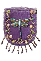 Dragonfly Pattern Velvet Crossbody MUG-Dragonfly - view 8