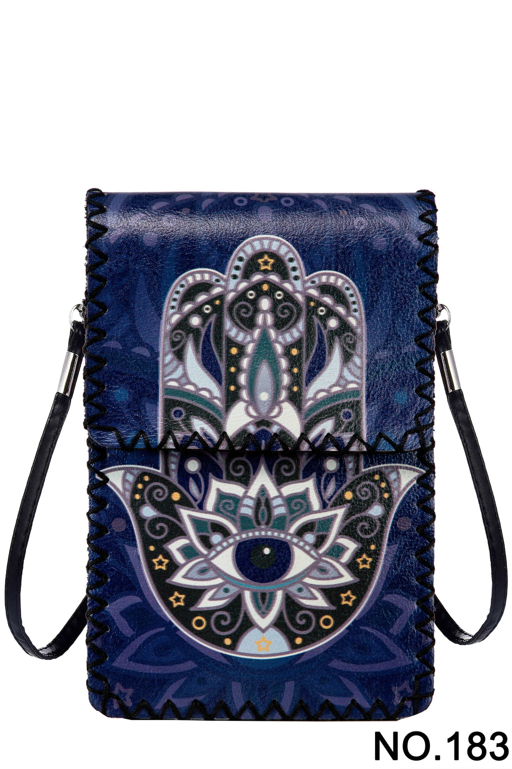 Fatima Palm Printed Crossbody HB0580 - No. 183 - view 2