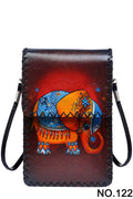 Elephant Print Crossbody Bag HB0580 - No. 122