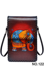 Elephant Print Crossbody Bag HB0580 - No. 122