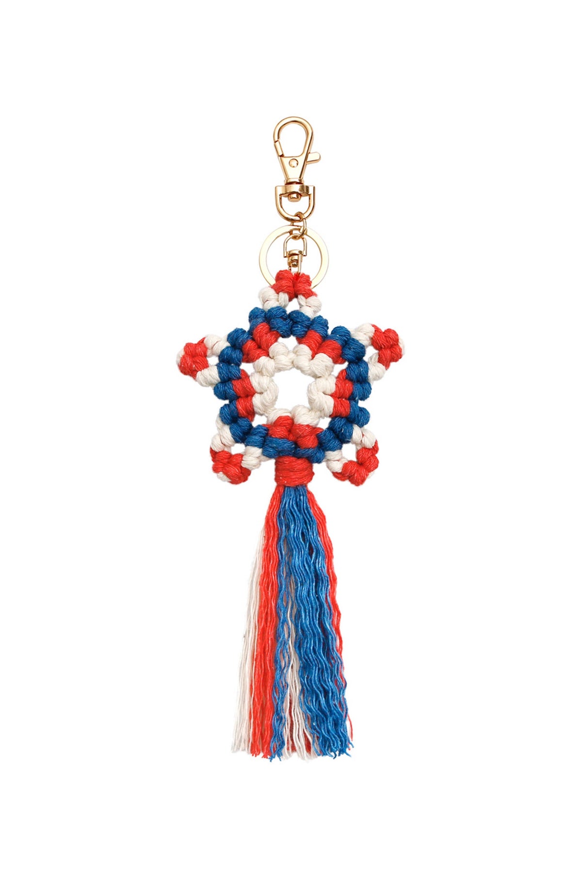 Star Braided Tassel Keychain K1275