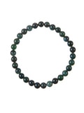 Moss Agate Stone Stretch Bracelet B3719-6MM - view 3