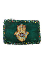 Palm Rectangle Velvet Coin Purse V0701 - view 8