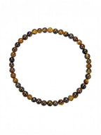 Tiger Eye Stone Stretch Bracelet B1727-12MM - view 3