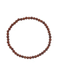 Carnelian Stone Stretch Bracelet B1729-4MM