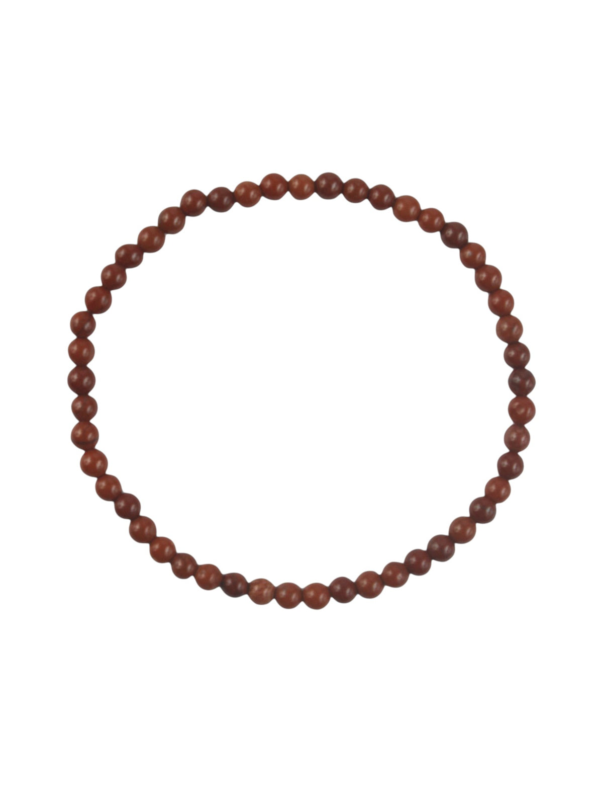 Carnelian Stone Stretch Bracelet B1729-4MM