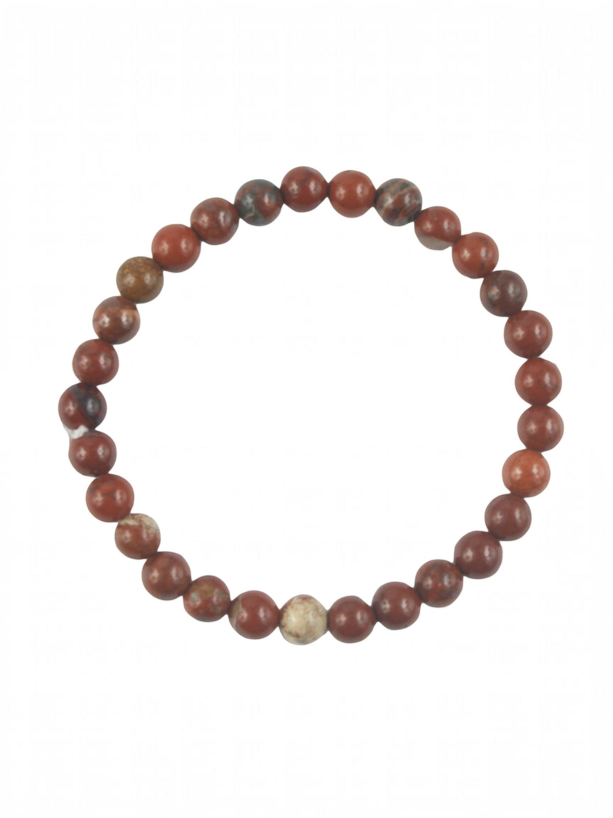 Carnelian Stone Stretch Bracelet B1729-6MM