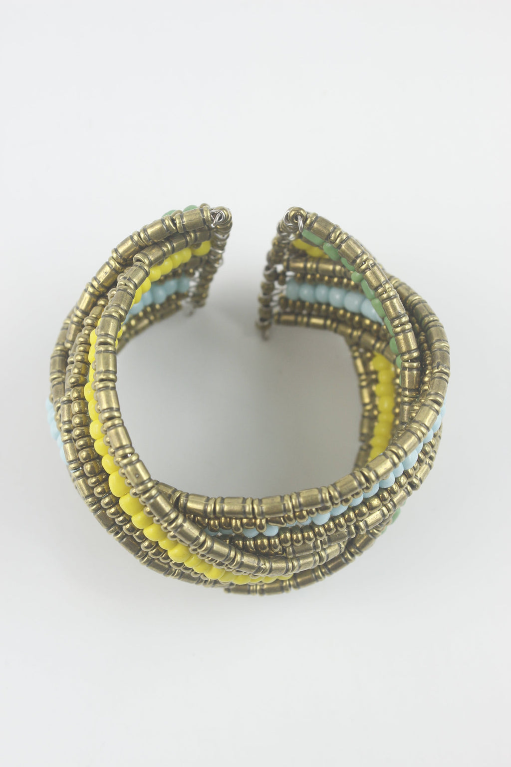 Seed Beaded Cuff Bracelet B1826