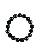 Black Onyx Stone Stretch Bracelet B1875-12MM