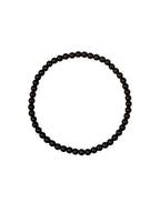 Black Onyx Stone Stretch Bracelet B1875-12MM - view 4
