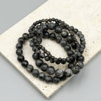 Black Labradorite Bracelet B1983-12MM - view 8