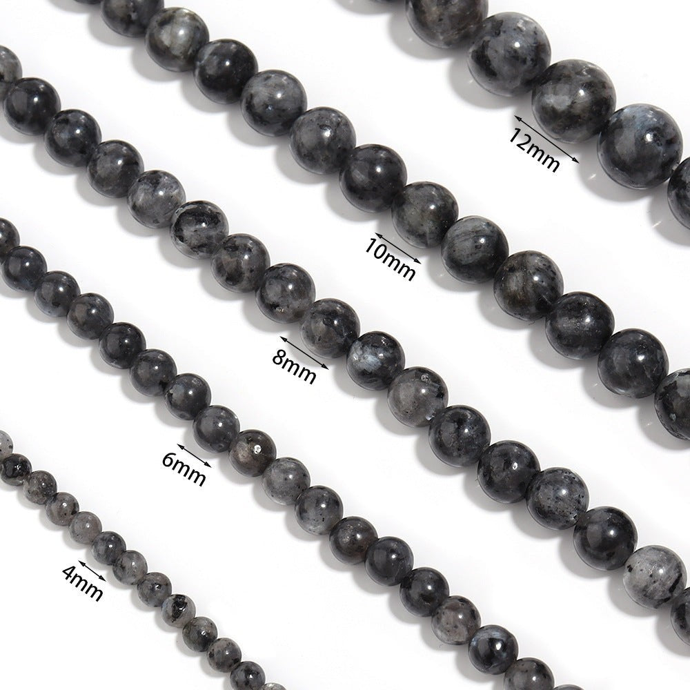 Black Labradorite Bracelet B1983-4MM - view 6