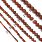 Red Gold Sandstone Bracelet B1988-12MM - view 6