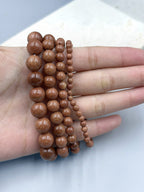 Red Gold Sandstone Bracelet B1988-10MM - view 5