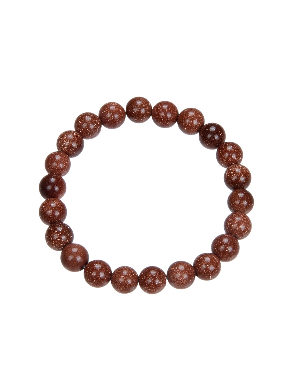 Red Gold Sandstone Bracelet B1988-10MM