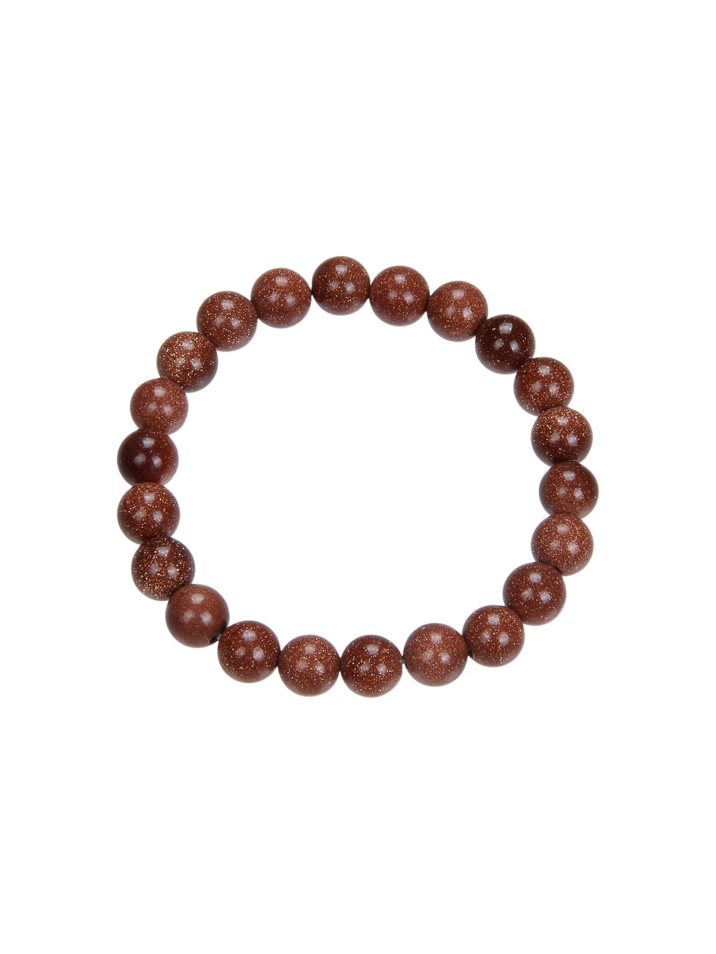Red Gold Sandstone Bracelet B1988-4MM