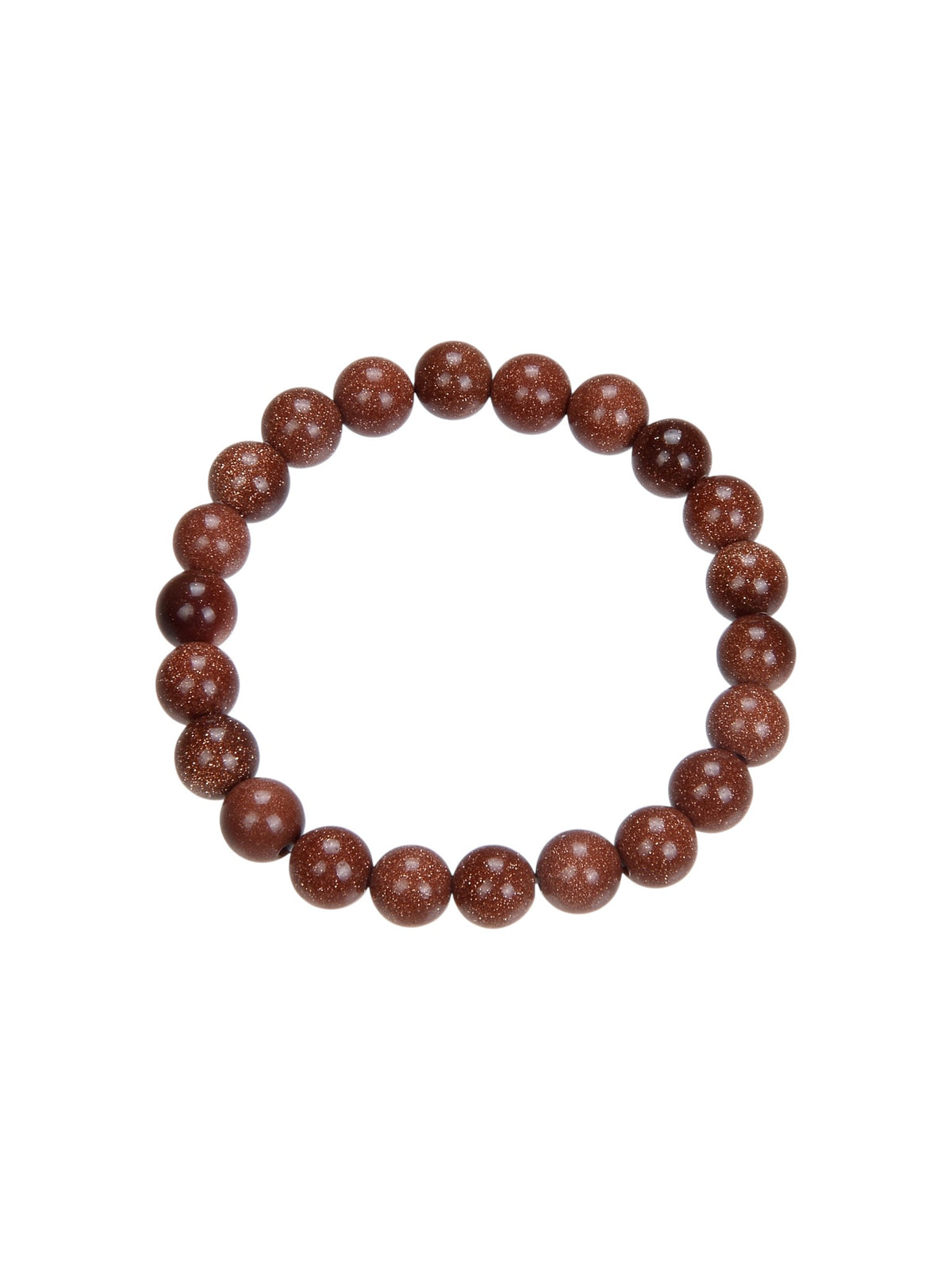 Red Gold Sandstone Bracelet B1988-4MM